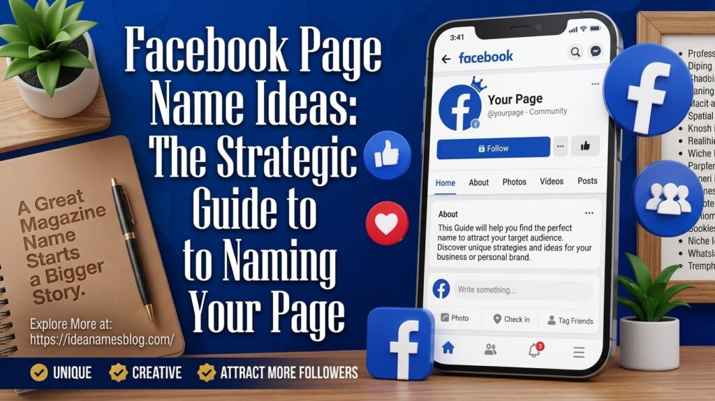 Facebook Page Name Ideas
