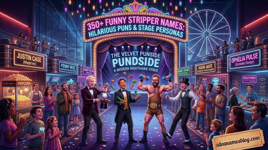 Funny Stripper Names