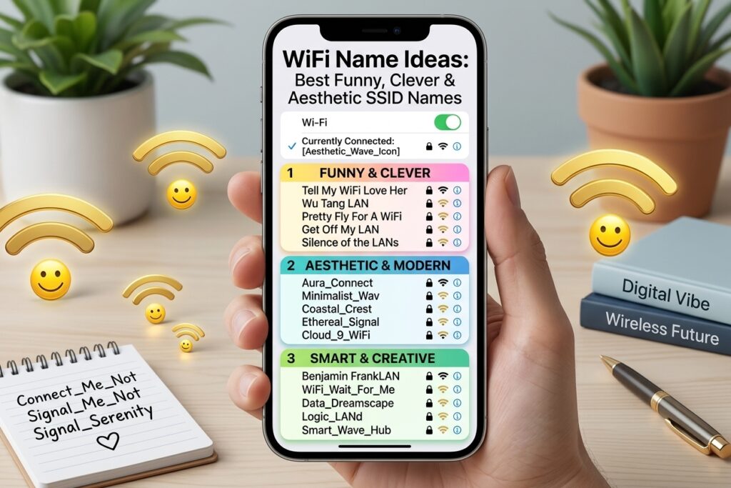 WiFi Name Ideas