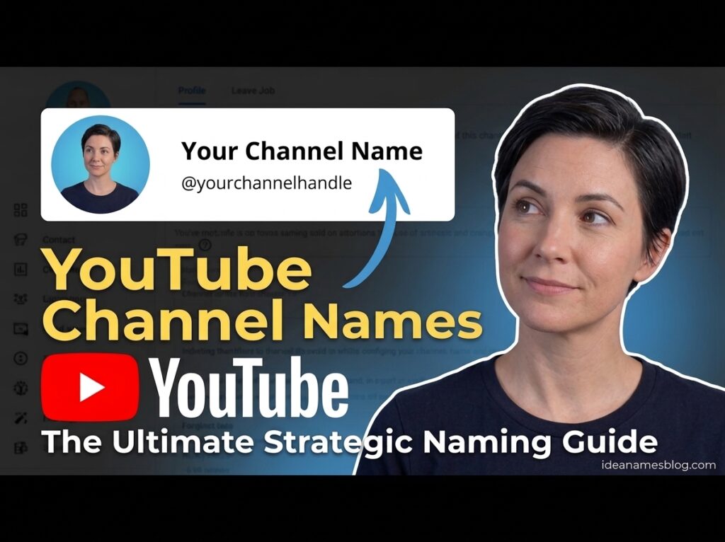 YouTube Channel Name Ideas