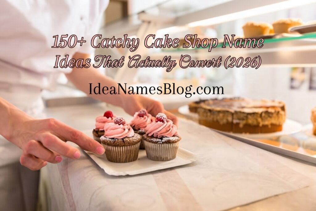 Cake Shop Name Ideas