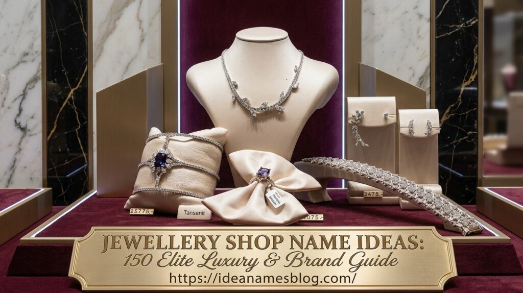 Jewellery Shop Name Ideas