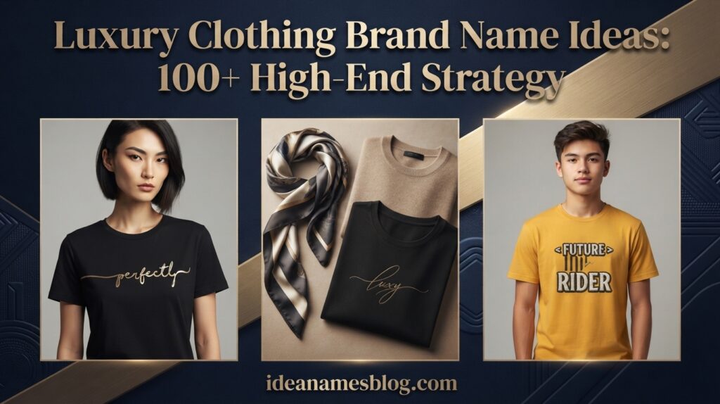 Luxury Clothing Brand Name Ideas