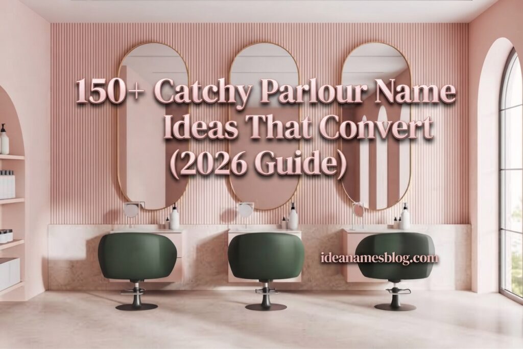 Parlour Name Ideas