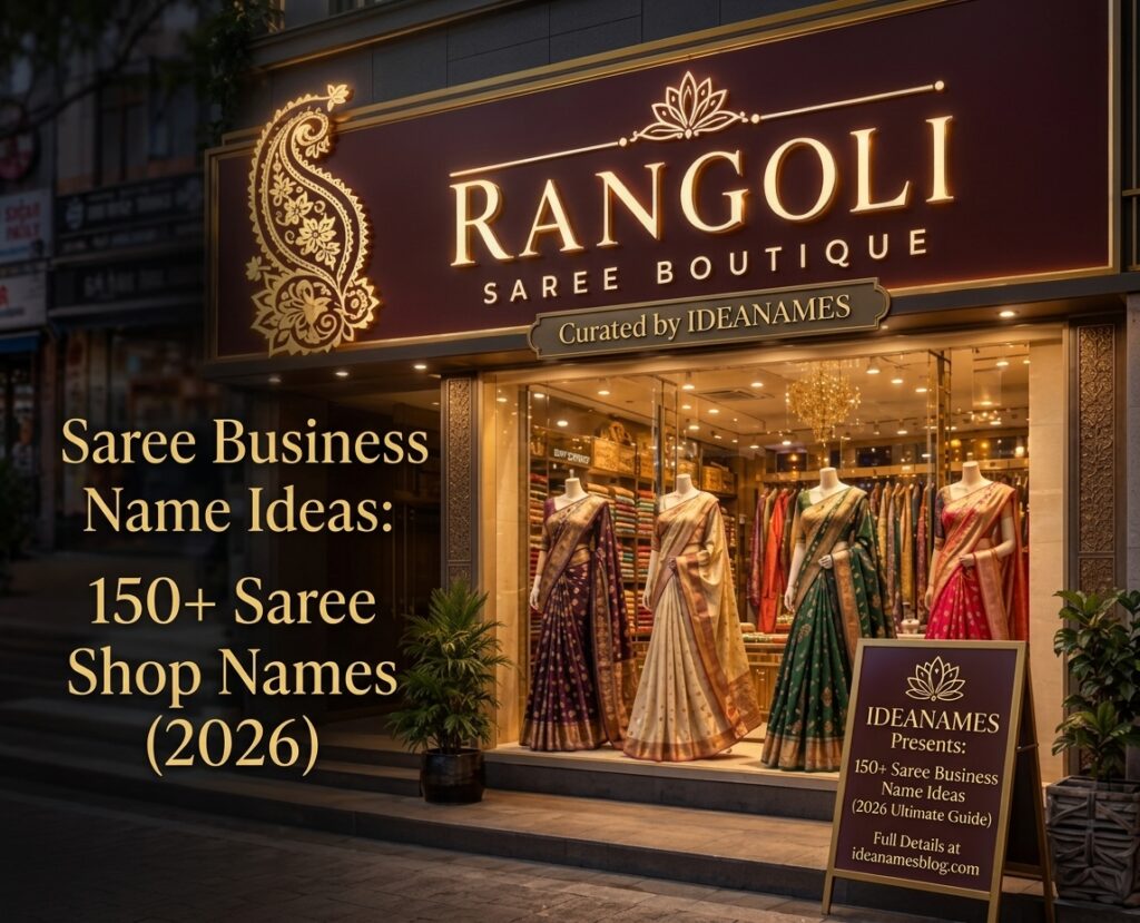 Saree Business Name Ideas