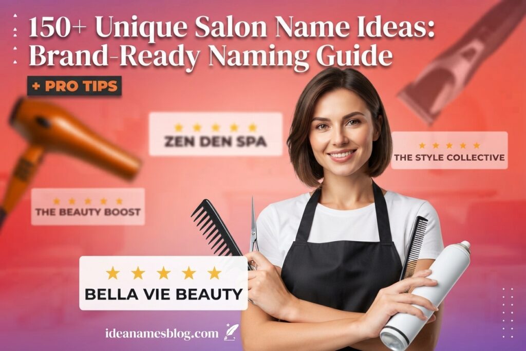 Unique Salon Name Ideas